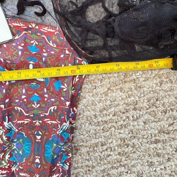 Almatrichi lace sequin dress floral back zip 38 (US 6) ‎ mantingm07 - Picture 8 of 9